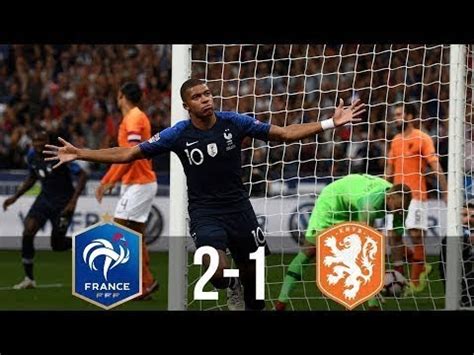 France Vs Nederland Goals Extended Highlights Youtube