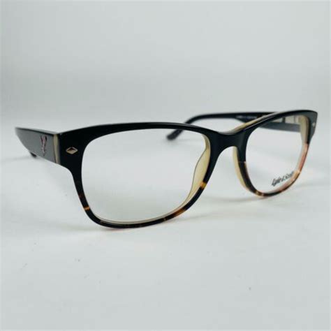 lyle and scott eyeglasses black square glasses frame mod clober ebay