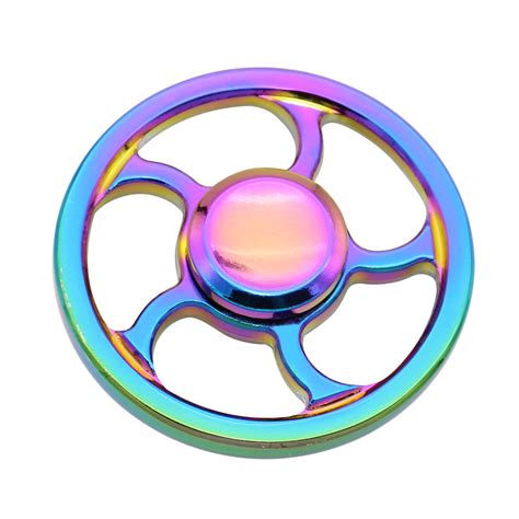 Round Fidget Spinner Rainbow