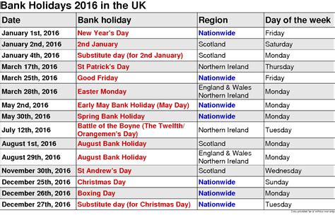 Scroll down to choose your country. 2016 Calendar with Federal & Bank Holidays