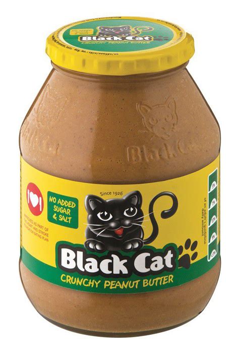 Black Cat Crunchy Peanut Butter No Sugar No Salt 800g Shop Today