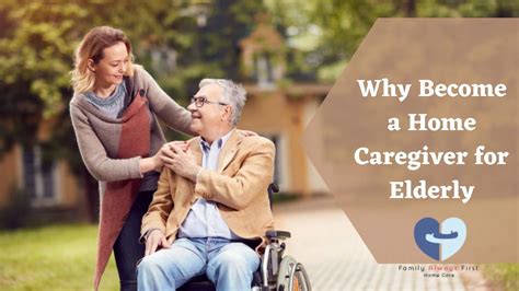 Why Become Home Caregiver For Elderly