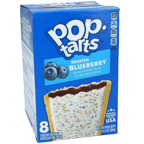 Kelloggs Pop Tarts Frosted Blueberry 8er Online Kaufen Im World Of