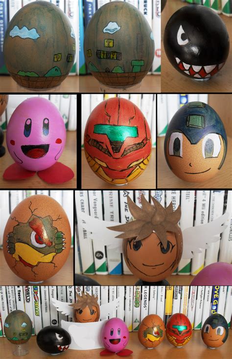 Nintendo Themed Easter Eggs 2012 By Vejit On Deviantart