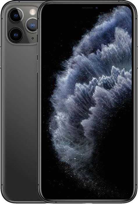 Best Buy Apple Iphone 11 Pro Max 64gb Space Gray Sprint Mwgy2lla