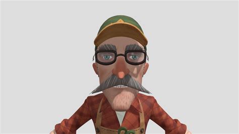 Hello Neighbor 2 Taxidermist Download Free 3d Model By Irons3th [3f628dc] Sketchfab