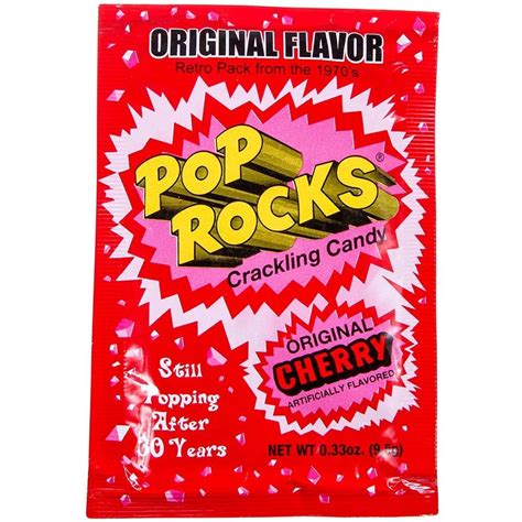 Achetez Pop Rocks Original Cherry Épicerie Pops America