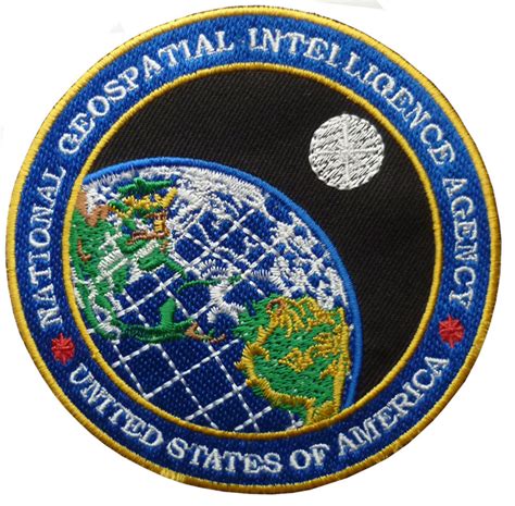 Ngia National Geospatial Intelligence Agency Patch