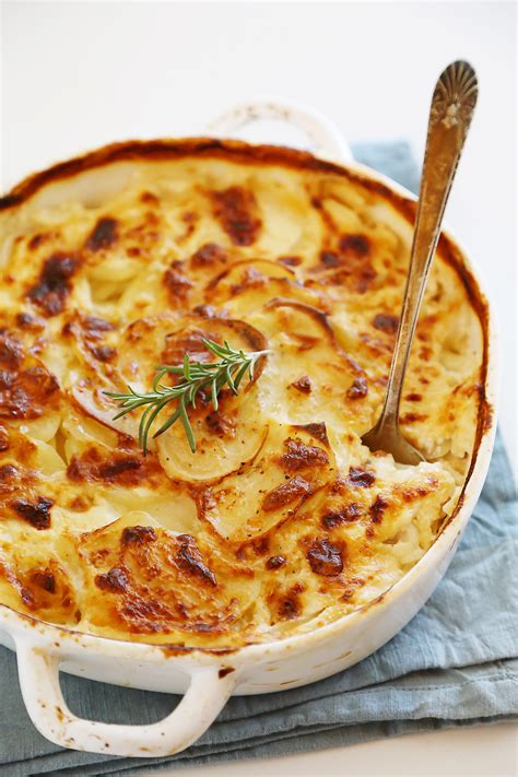 Be the first to rate & review! Garlic and Goat Cheese Potato Gratin