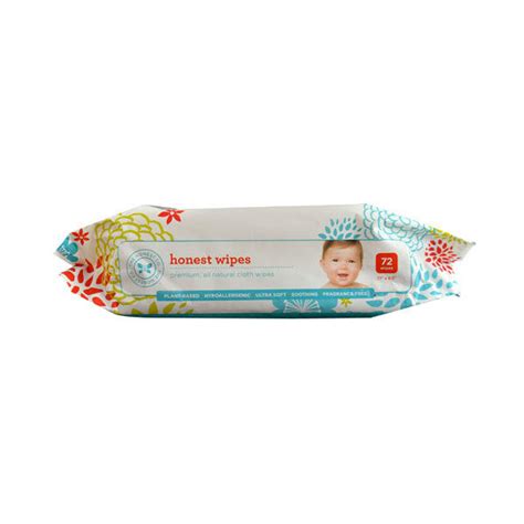 The Honest Company Unscented Honest Baby Wipes 72 Wipes