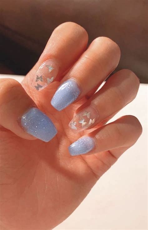 Home Short Acrylic Nails Designs Blue Acrylic Nails Acrylic Nails