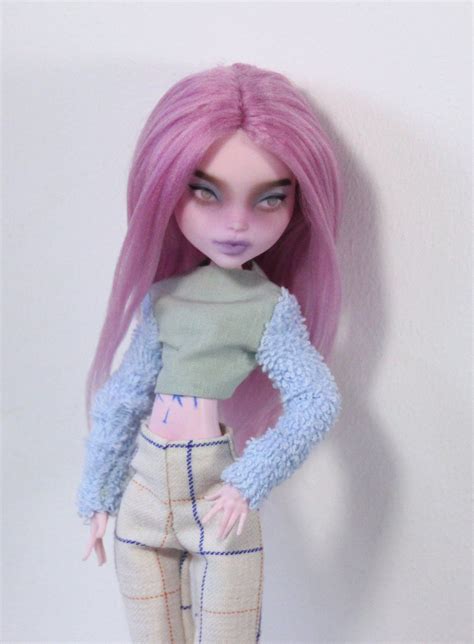 Monster High Elissabat Ooak Custom Doll Repaint Etsy Куклы