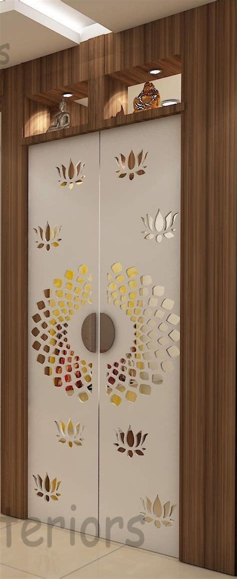 Glass Door Design For Pooja Room Glass Door Ideas Reverasite