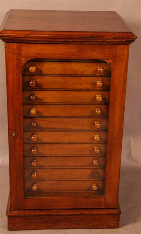 Victorian Collectors Cabinet 12 Drawers 910062 Uk