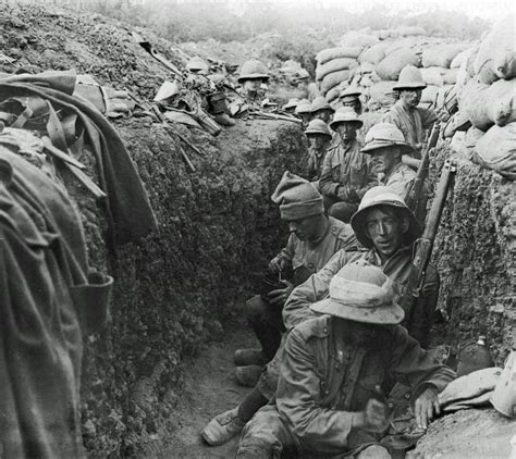 Conditions Of Trench Warfare For Australians Australia Ww1