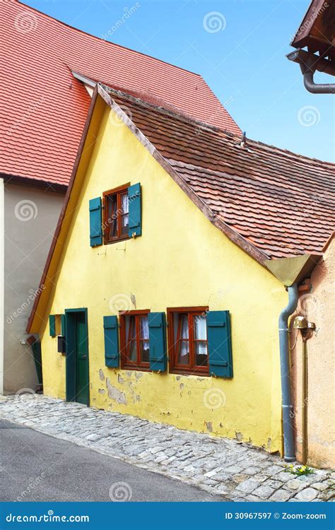 Tiny Little House Stock Image Image Of Deutschland Colour 30967597