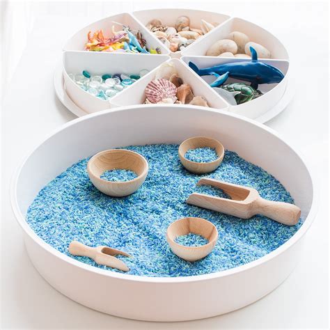 Inspire My Play Sensory Bin With Lid And Removable Storage Inserts