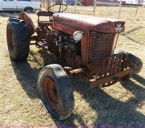 1962 Massey Ferguson 50 Tractor In Atoka Ok Item B4835 Sold Purple