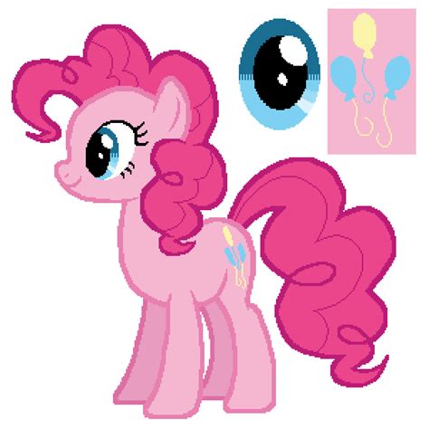 Pinkie Pie Friendship Is Magic Color Guide Mlp Vector Club
