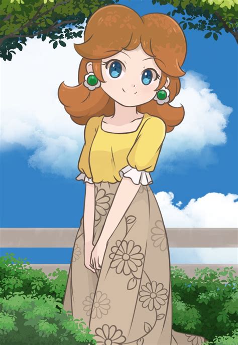 チョコミル Chocomiru On Twitter Summer Princess Daisy Art