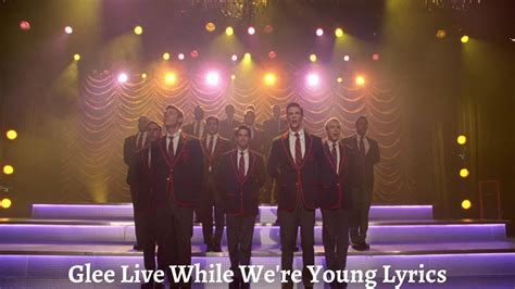 D ohohohohoho d and live while we're young. Nightcore - Glee Live While We're Young Lyrics - YouTube