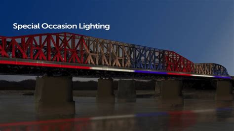 Harahan Bridge To Have Led Lighting Which Can Change For Special Events