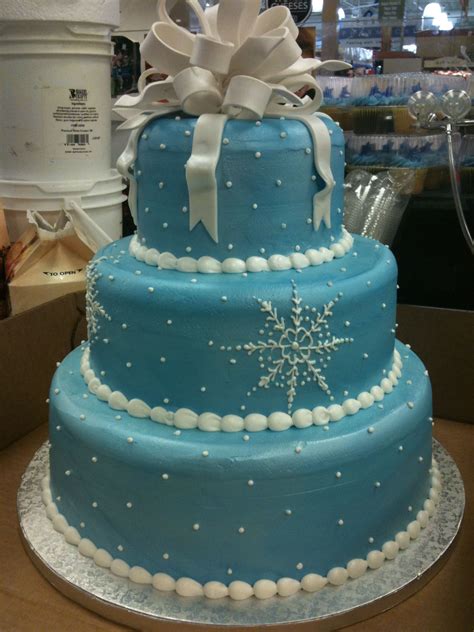 For A Winter Wonderland Sweet 16 — Birthday Cakes Winter Wonderland