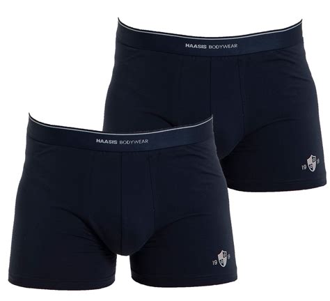 Haasis Bodywear Herren Pants Doppelpack Gots Zertifiziert Ohne Eingriff Single Jersey Bio
