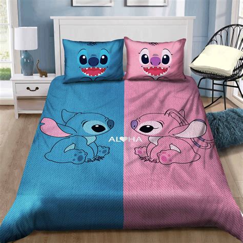 Lilo And Stitch Bedding Set Sleepy E5qmshafiy Betiti Store