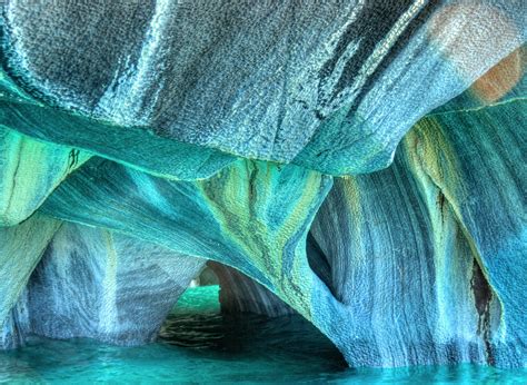 The Worlds Strangest Natural Wonders Marble Caves Chile Natural
