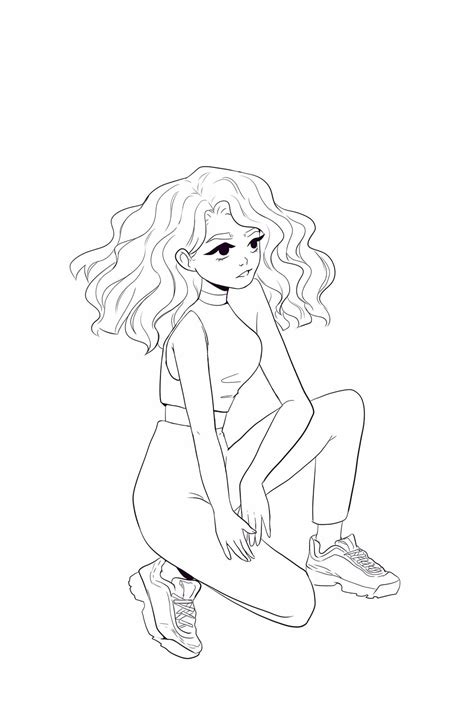 Aesthetic Coloring Pages For Adults Tumblr Coloring And Drawing