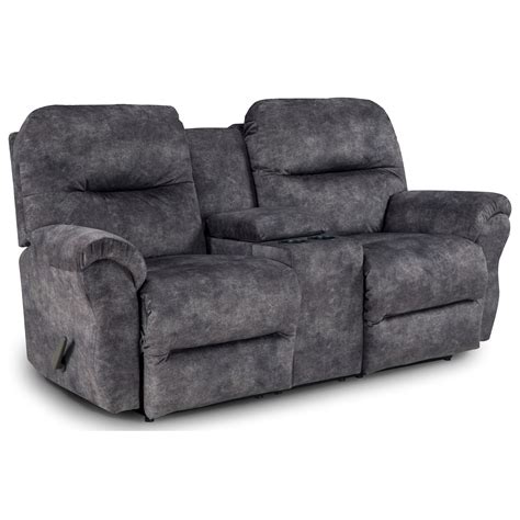 Best Home Furnishings Bodie Space Saver Reclining Loveseat With Storage