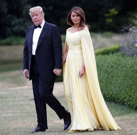 Melania Trump Brings Major Glamour For Black Tie Dinner Video