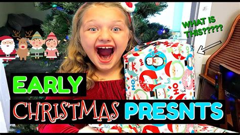 Opening Christmas Presents Early Fun And Crazy Kids Youtube