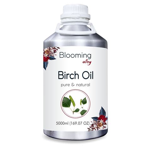Birch Oil Betula Pendula Betula Alba 100 Natural Pure Essential Oil