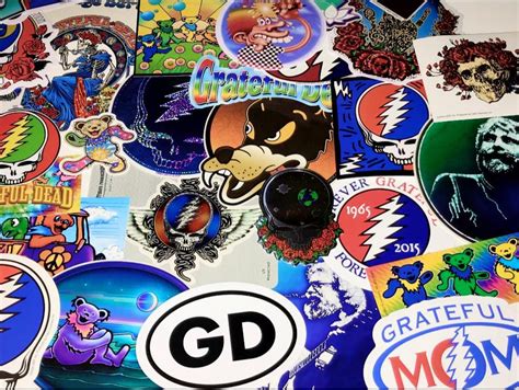 Grateful Dead Decals And Stickers On Sale At