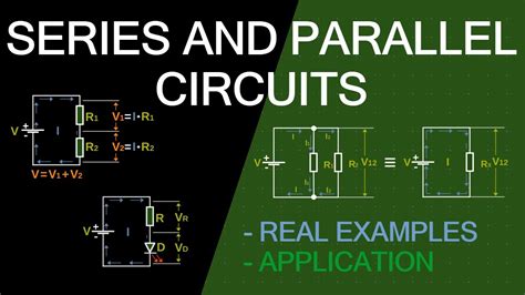 Series And Parallel Circuits Real Examples And Application Youtube