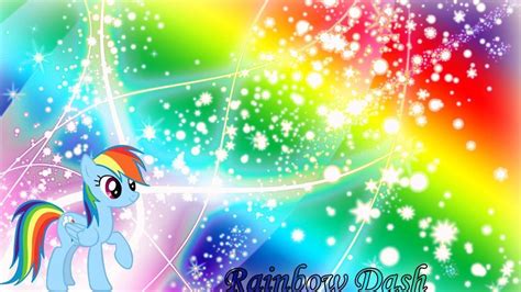 She is a main character in the tv show my little pony: My Little Pony Rainbow Dash Wallpapers - Wallpaper Cave
