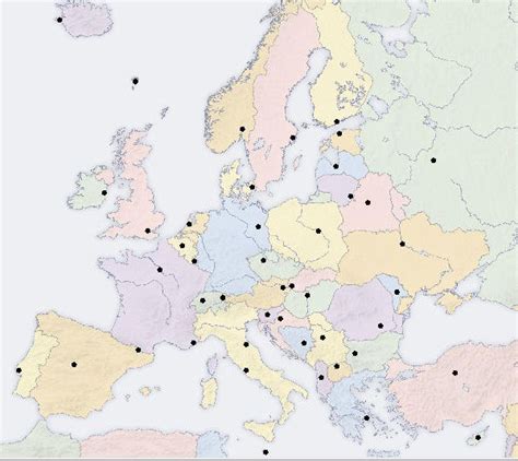 Datei 2 cmr frachtbrief als pdf datei zum online ausfüllen. Leere Europakarte Zum Ausdrucken Pdf : Stumme Karte Europa ...