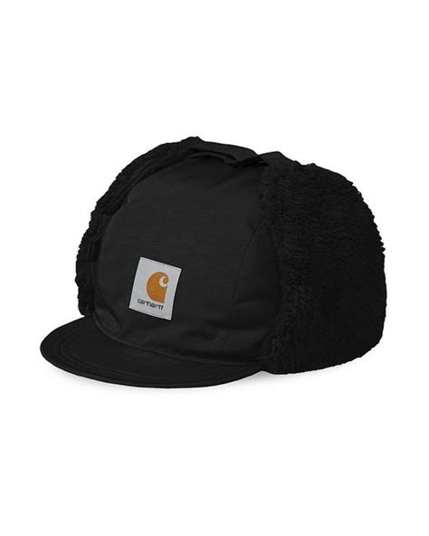 Carhartt Alberta Logo Patch Cap In Black For Men Lyst
