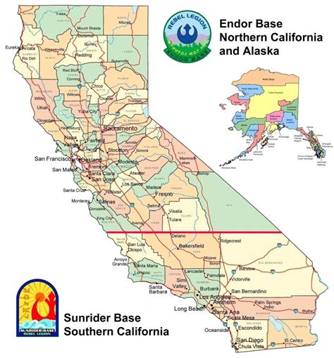 Central California Map With Cities Map Of West