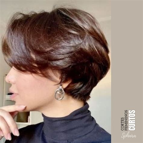 Ideias De Cortes De Cabelo Feminino Curto