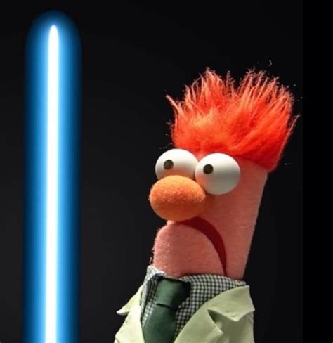 Jedi Beaker Muppets Funny Muppets The Muppet Show