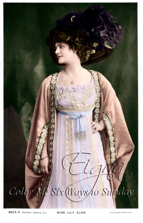 Lily Elsie Edwardian Era Actress