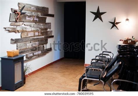 Rustic Western Hair Beauty Salon Decor Stock Photo Edit Now 780039595