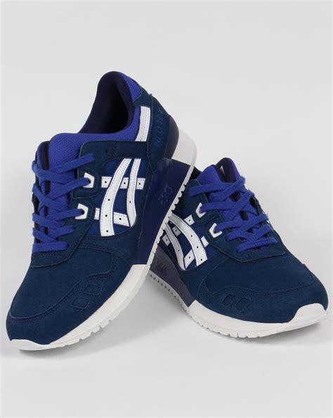 Un grand choix de chaussures asics gel bleu en ligne sur zalando ! Asics Gel Lyte III Trainers Blue/White,3,shoes,runners ...