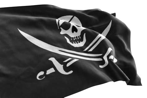 Pirates Of The Caribbean Black Pearl Ship Flag Sop