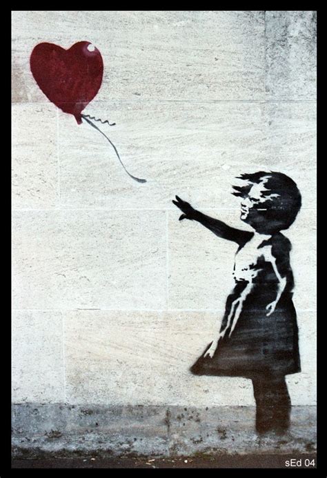 Oeuvre De Banksy La Petite Fille Au Ballon