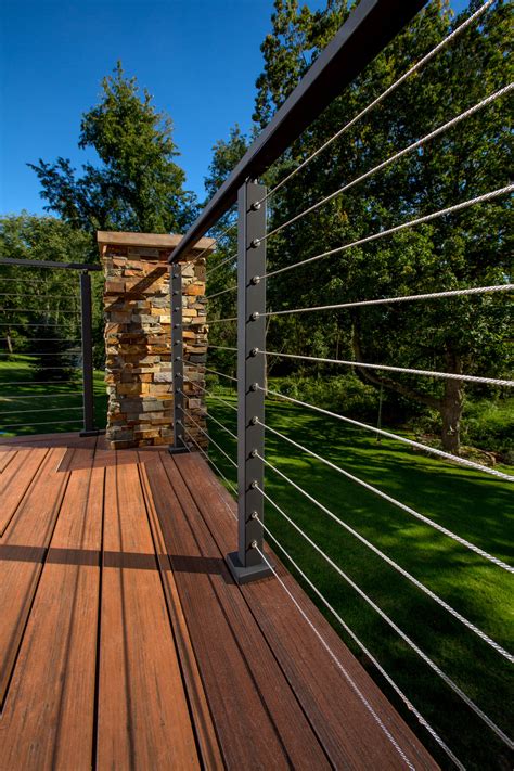 Cable Railing Systems Stainless Steel Cable Wiring For Decks And Stairs