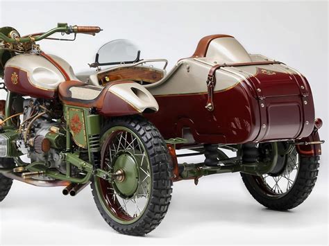 Custom 2wd Ural Sidecar Motorcycle By Le Mani Moto From